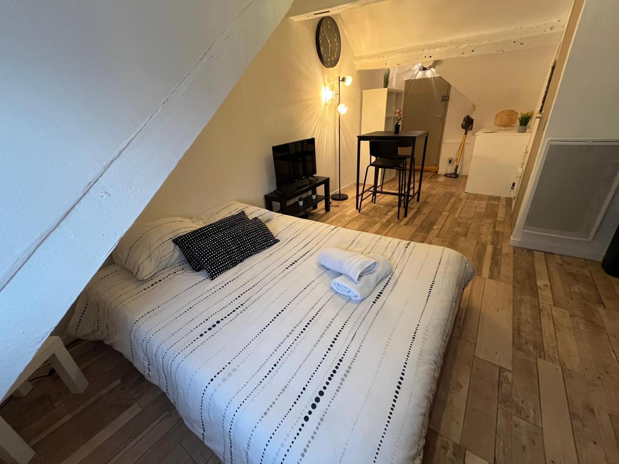 Residence 3 Studios De Charme Dans Centre Proche Cathedrale, Parking Possible A Prox Orleans Exterior photo
